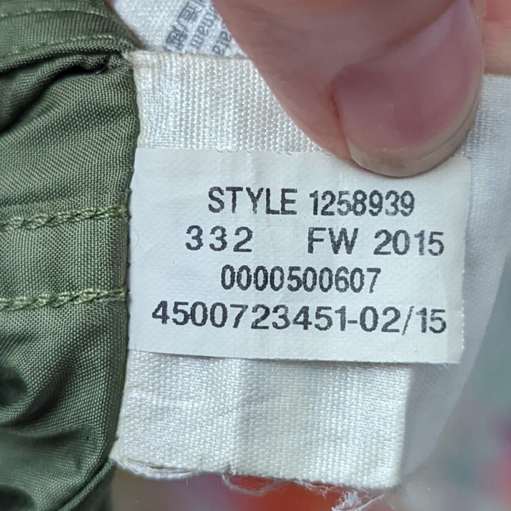 Under Armour Olive Green Wind Breaker Style Storm Collection Jacket Size M - Picture 9 of 13